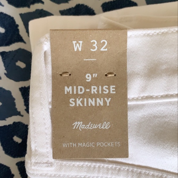 Madewell 9” Mid-Rise Skinny Jeans - Picture 2 of 6